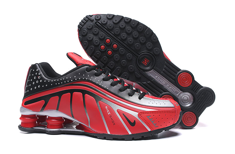 Nike Shox R4 Differentiation Black Red Shoes